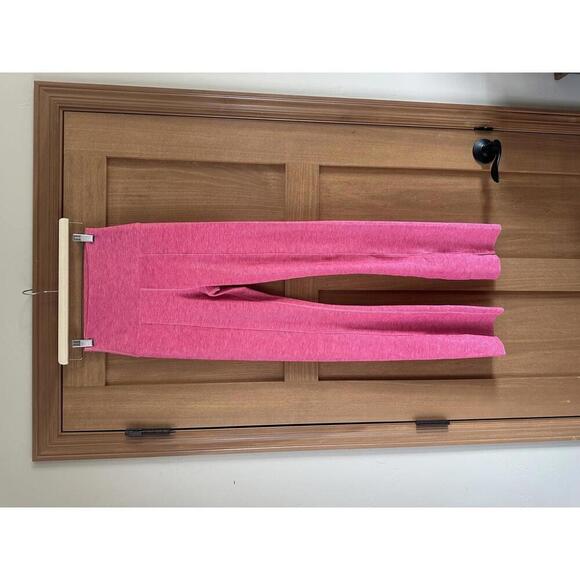 NWOT Beach Riot Hot Pink Alani Flared Pants Slit Legs Women’s size Medium​ - Picture 2 of 13